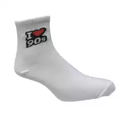 Medias Caña Baja "I Love 90s"