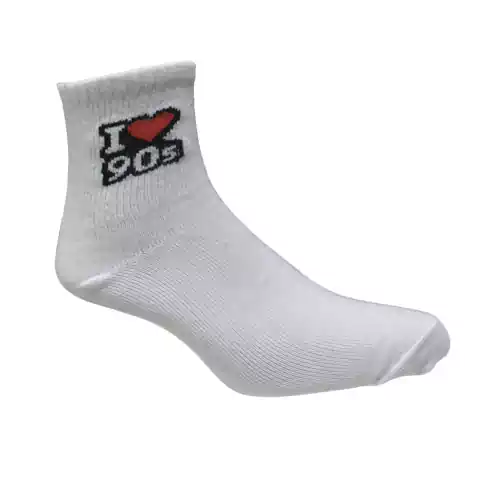 Medias Caña Baja "I Love 90s"