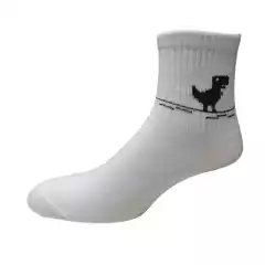Medias Caña Baja T-Rex Dino