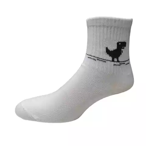 Medias Caña Baja T-Rex Dino