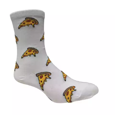 Medias Caña Alta Pizza