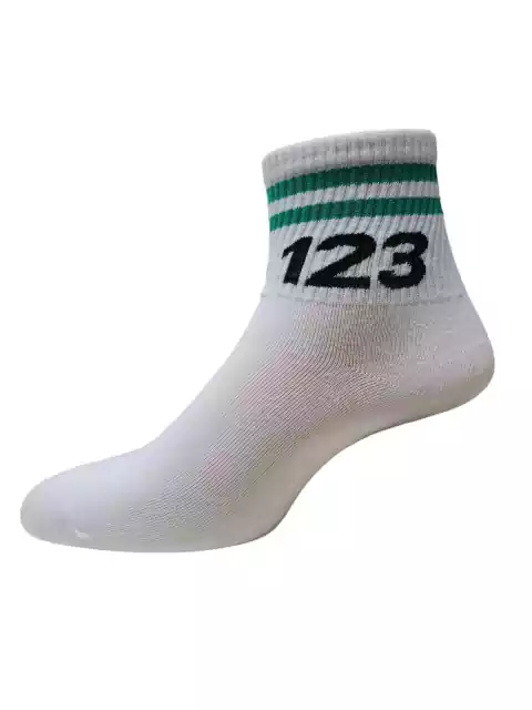 Medias Caña Baja 123 (verde)