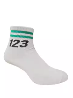 Medias Caña Baja 123 (verde) - comprar online