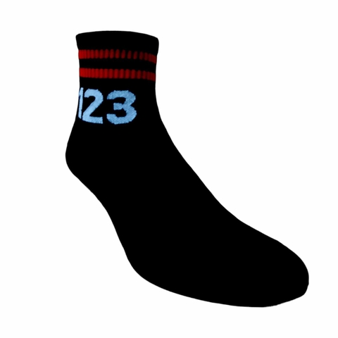 Medias Caña media Red Numbers