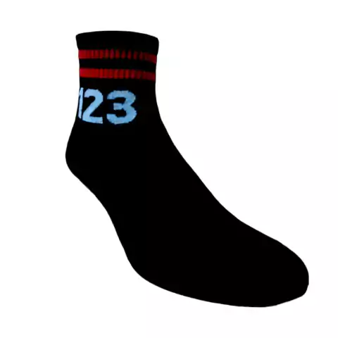 Medias Caña Alta Black Ying Yang Flames - (copia)