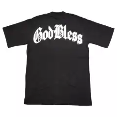 Remera God Bless negra