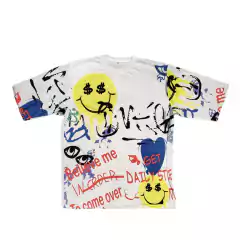 Remera Oversize Smiley