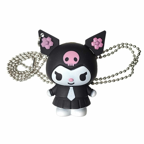 Encendedor Colgante Figura Kuromi Negro