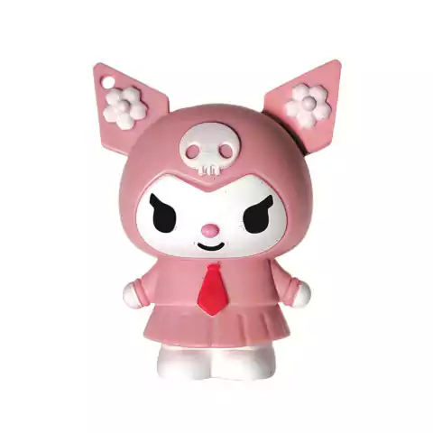 Encendedor Colgante Figura Kuromi Rosa
