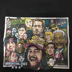 Remera El Bananero Negra - comprar online