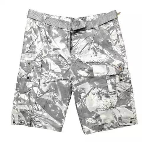 Bermuda short Kadi Ward Camuflado Gris blanco