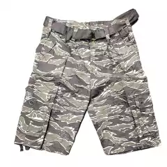 Bermuda short Kadi Ward Camuflado Gris Oscuro
