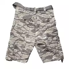 Bermuda short Kadi Ward Camuflado Gris Oscuro - comprar online