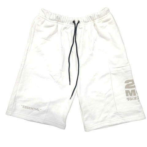 Bermuda Jogging Essential Full White