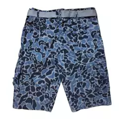 Bermuda short Kadi Ward Militar Celeste Azul - comprar online