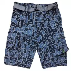 Bermuda short Kadi Ward Militar Celeste Azul