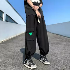 Pantalon Baggy Babucha Aladino Importado Hip Hop Negro 126 Niños - KITCH TECH