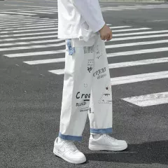 Image of Pantalon Cargo Streetwear Recto Palaso Tobillo escrito