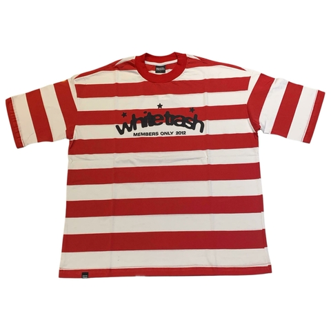 Remera Rayada Stripes Red - comprar online