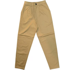 Pantalon Chupin Beige Clasico