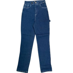 Pantalon Jean Chupin Mujer Carpintero Denim