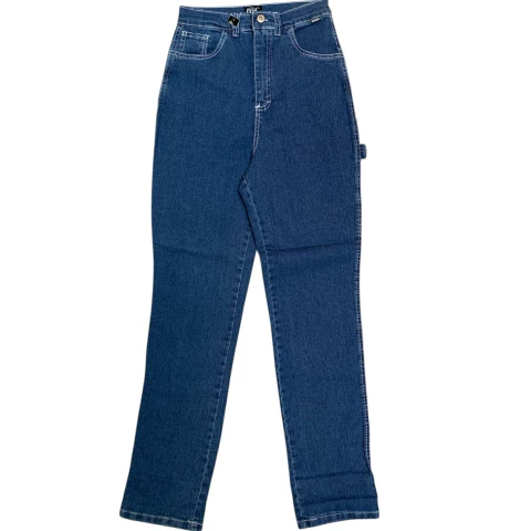 Pantalon Jean Chupin Mujer Carpintero Denim