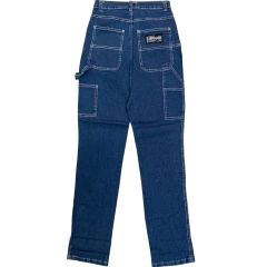 Pantalon Jean Chupin Mujer Carpintero Denim - comprar online