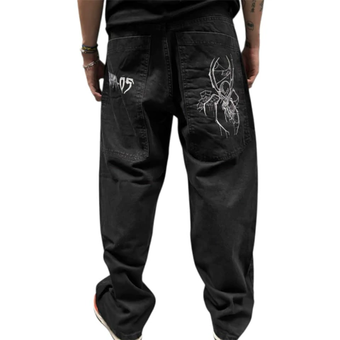 Pantalon Jean Baggy Blaka White Skull - buy online