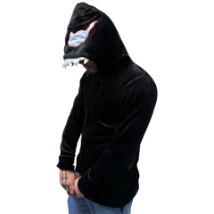 Buzo Hoodie Con Cierre Venom Marvel en internet
