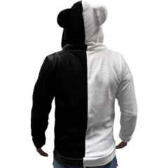 Buzo Hoodie Con Cierre Monokuma Danganronpa - tienda online