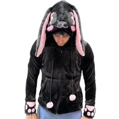 Buzo Hoodie Con Cierre Conejito - comprar online