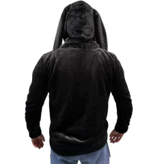 Buzo Hoodie Con Cierre Conejito - KITCH TECH