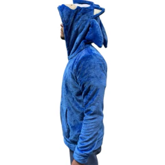 Buzo Hoodie Con Cierre Sonic The Hedgehog en internet