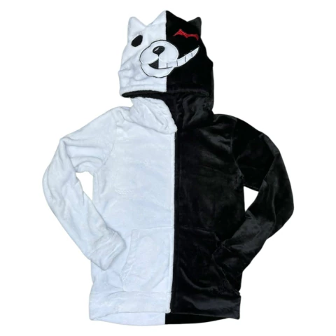 Buzo Hoodie Con Cierre Monokuma Danganronpa - comprar online