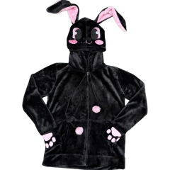 Buzo Hoodie Con Cierre Conejito