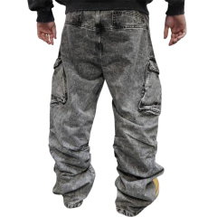 Pantalon Baggy Gris Y2K Wide Leg en internet