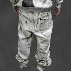 Pantalon Joggin Baggy Trash Blanco en internet