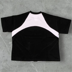 Remera Boxy Fit Urban Tribal Negro on internet