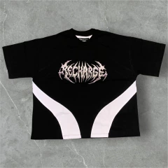 Remera Boxy Fit Urban Tribal Negro - buy online