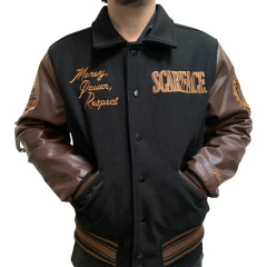 Campera De Cuero Importada Scarface X Shoe Palace - 450 U$D - KITCH TECH