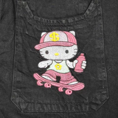 Bermuda Jorts Jean 3/4 Hello Kitty Love en internet