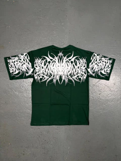 Remera WildStyle Lettering Verde - comprar online