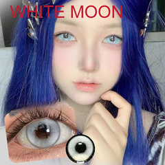 Lentes de Contacto Efecto Real - Blanco White Moon 14,5MM en internet