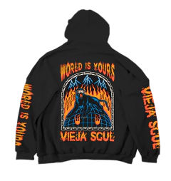 Buzo Maxi Hoodie World Is Yours - comprar online