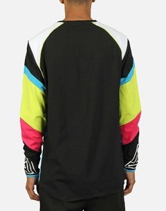 Remera Manga larga Black Pyramid Maze Moto - 130 USD en internet