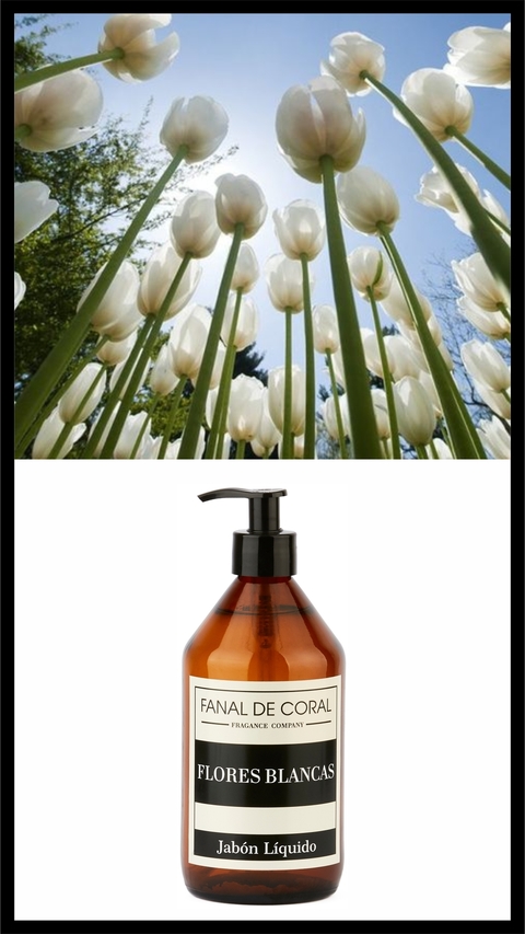JABÓN LÍQUIDO FLORES BLANCAS