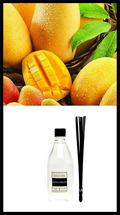 REFILL MANGO MELÓN + 7 VARILLAS
