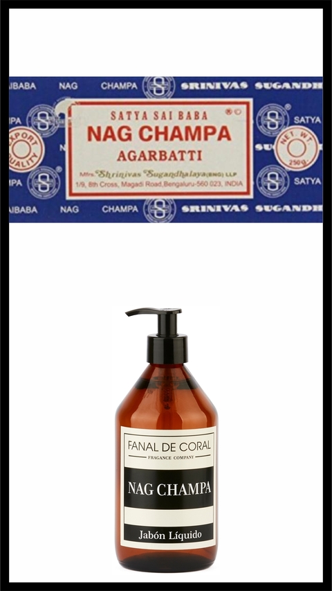 JABÓN LÍQUIDO NAG CHAMPA