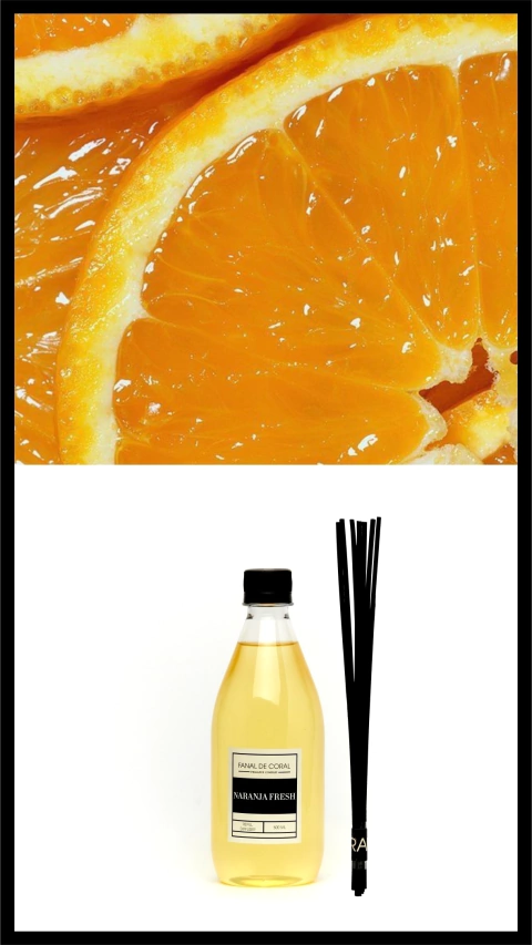 REFILL NARANJA FRESH + 7 VARILLAS