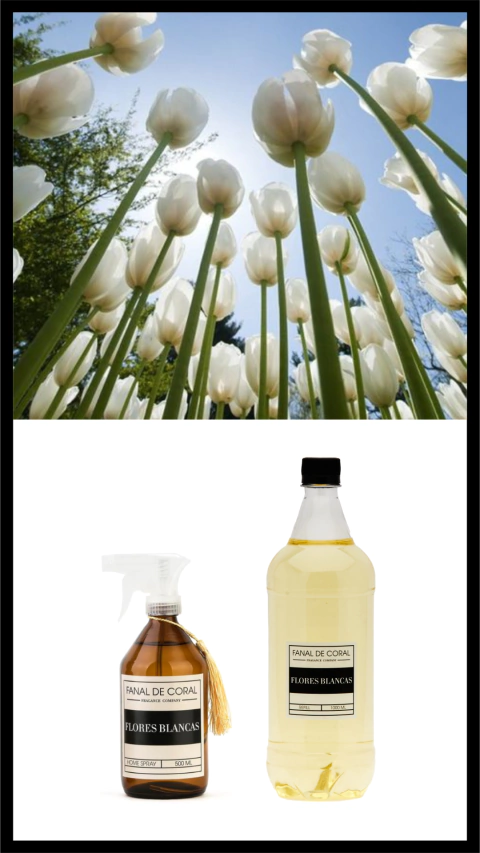 HOME SPRAY + REFILL FLORES BLANCAS